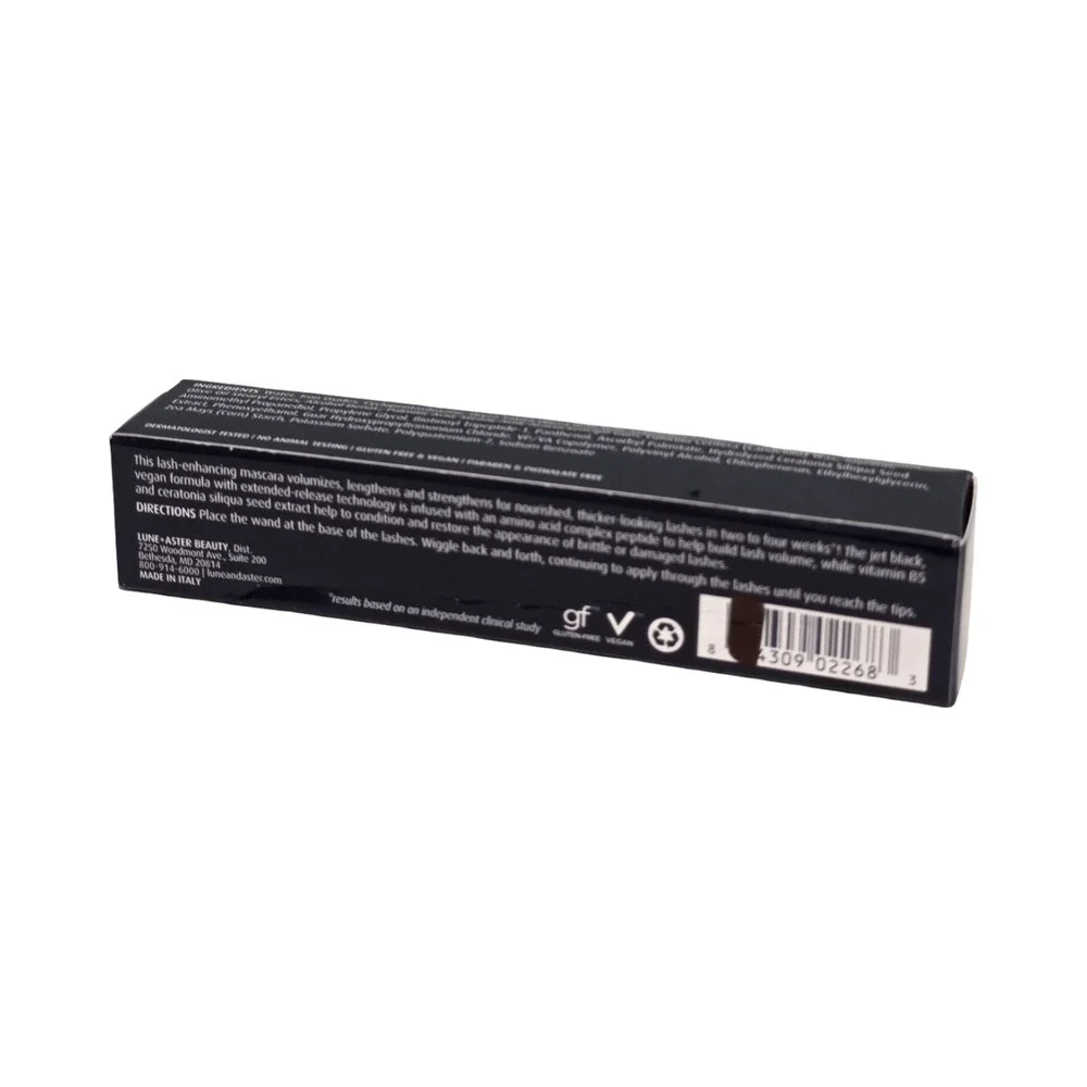 Lune+Aster Cosmic Growth Mascara Jet Black Swipe+Go Vegan 0.29oz NIB